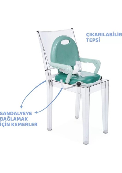 Elite Pocket Snack Yükseltici Mama Sandalyesi Poppy Red 1 Adet fiyatları
