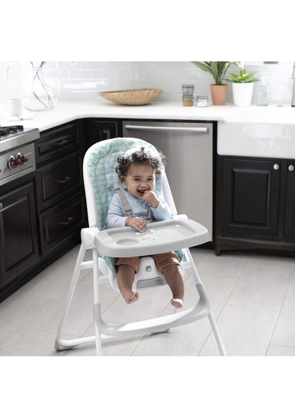 Elite Yummity Yum Goji Katlanabilir Mama Sandalyesi, 5 Noktalı Kayış, Koltuk Minderi Kolay Saklama 1 Adet