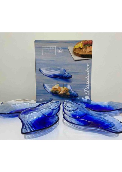 Marine Batik 2'li Servis Tabağı 21 cm fiyatları
