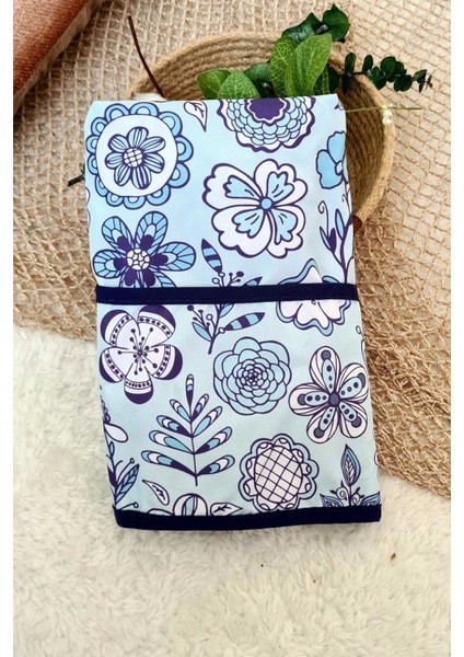 Elite Flower ve Carrot Desenli 2'li Paket Sıvı Geçirmez Kız Çocuk Aktivite ve Mama Önlüğü 6-24 Ay 1 Adet