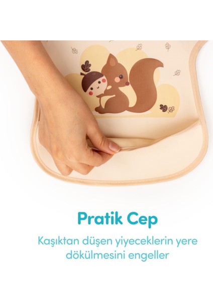 Cırtlı Muşamba Önlük Turuncu 1 Adet