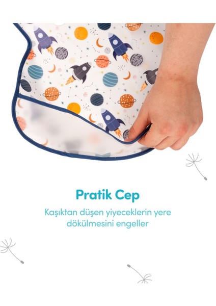 Sevi Bebeb Yeni Sezon Büyük Cepli Eva Önlük 1 Adet