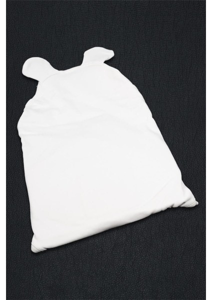 Elite Unisex Bebek Beyaz Yıldızlı Ayıcıklı Kundak 1 Adet