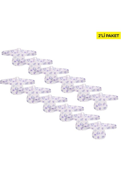 262 Kullan At Kollu Mama Önlüğü 6 x 2 1 Adet
