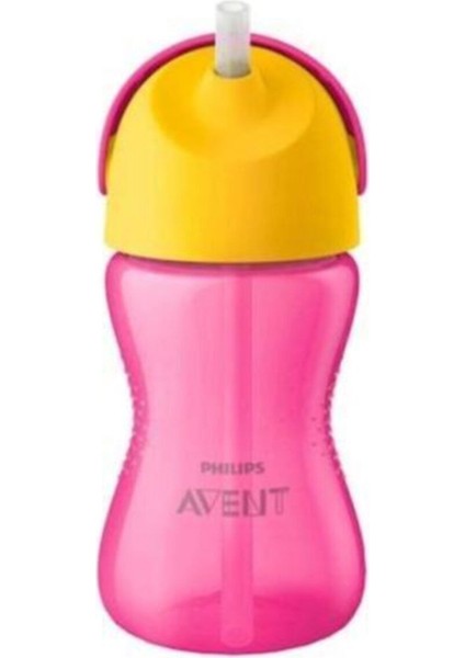 Elite Pembe Desenli Eğitici Damlatmaz Bardak 300 ml 1 Adet