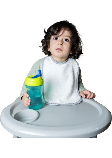 Bebek Mama Önlüğü %100 Doğal Bambu Pamuk Karışımı Antibakteriyel Su Emici Oeko-Tex Sertifikalı fiyatları