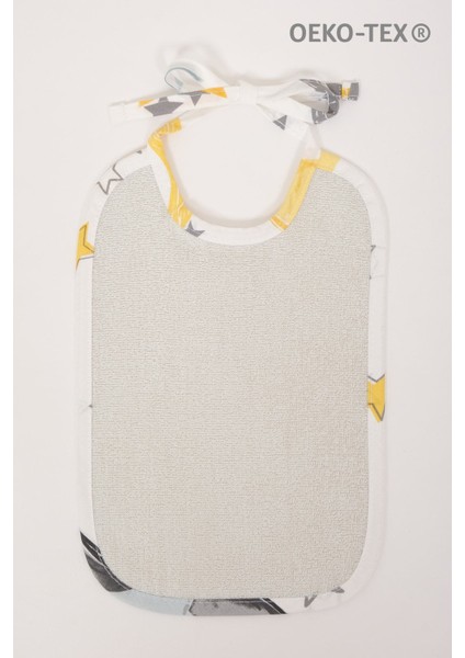 Bebek Mama Önlüğü %100 Doğal Bambu Pamuk Karışımı Antibakteriyel Su Emici Oeko-Tex Sertifikalı indirimleri