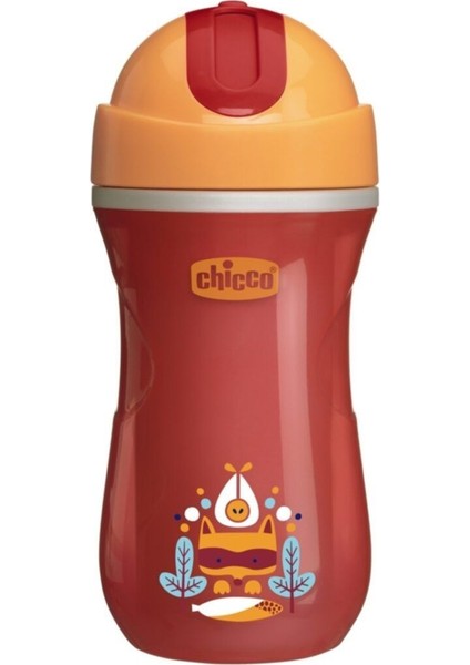 Elite Isı Yalıtımlı Spor Bardak Pipetli 266ML 14 Ay+ 1 Adet