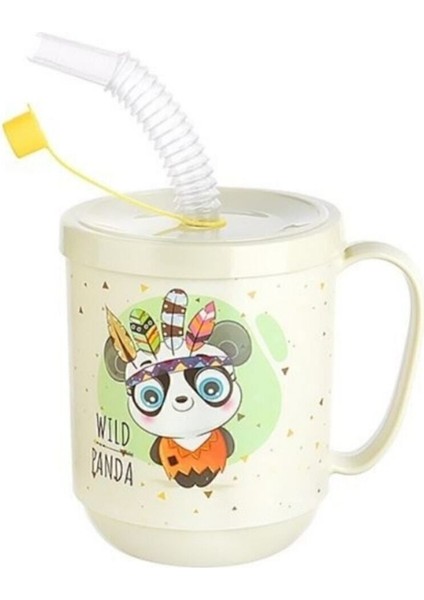 Elite Funny Pipetli Çocuk BARDAK-350 ml 1 Adet
