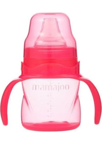 Elite Yumuşak Uçlu Kulplu Eğitici Bardak 160 ml Pembe 6 Ay+ 1 Adet