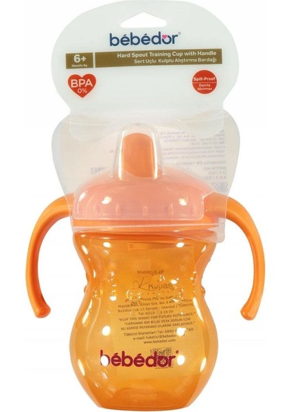 Elite Sert Uçlu 6 Ay Kulplu Alıştırma Bardağı 270 ml 1 Adet