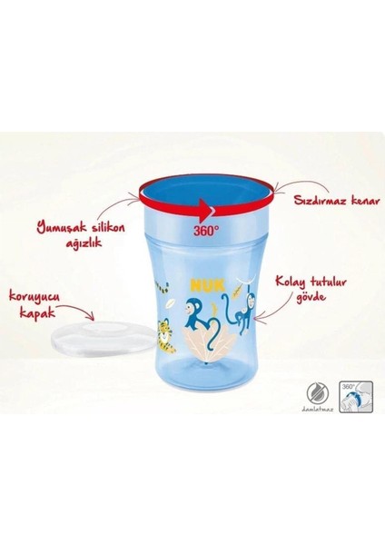 Elite Magic Cup Evo 230ML Mavi +8 Ay 1 Adet fırsatları