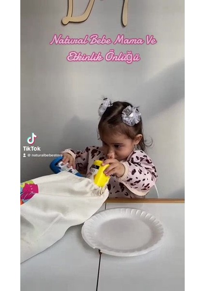 Elite Natural Bebe Yıkanabilir Mama ve Etkinlik Önlüğü 1 Adet