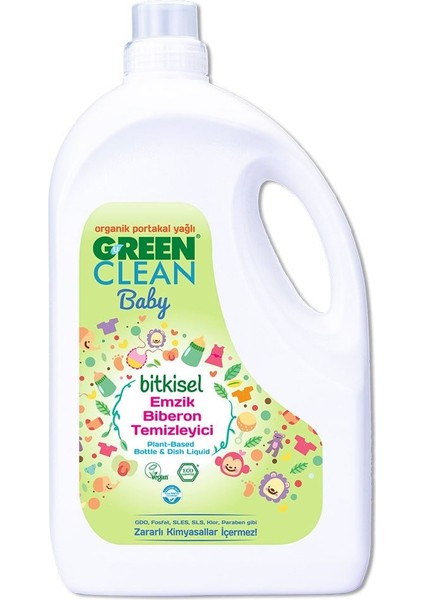 Elite U Baby Bitkisel Emzik Biberon Temizleyici Portakal Yağlı 2750 ml Platin TEDARIK-040 1 Adet