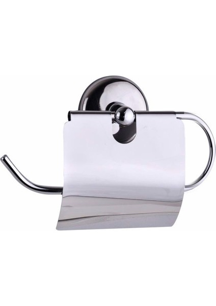Krom Geniş Kapaklı Kağıtlık Yapışkanlı