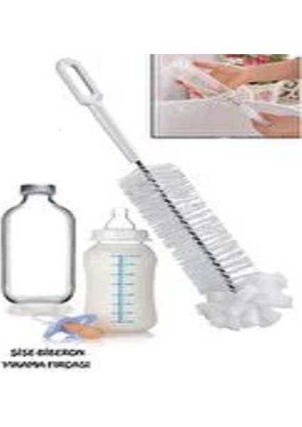 Elite Titiz Şişe ve Biberon Temizleme Fırçası TP-152 1 Adet