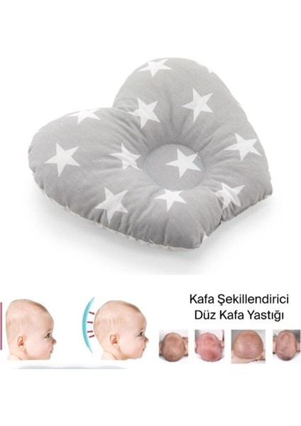 Elite Bebek Düz Kafa Yastığı ve Bıngıldak Yastığı ( Kafa Şekillendirici ) 1 Adet