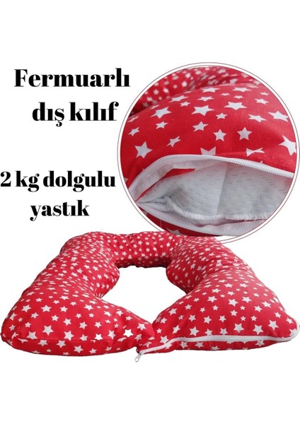 Elite Hamile ve Emzirme Yastığı 5 Farklı Bölge Destekli 1 Adet