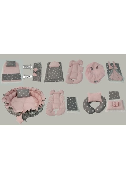 Elite Baby Nest Yuvarlak 14 Lü Ful Set 1 Adet