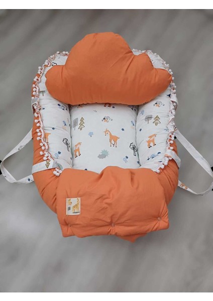 Elite Bebek Yatağı- Babynest Yatak- Anne Yanı Yatağı- Yastıklı 1 Adet