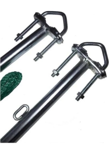 Metal balkon çamaşır askılığı, siyah renk, dayanıklı ve şık tasarım