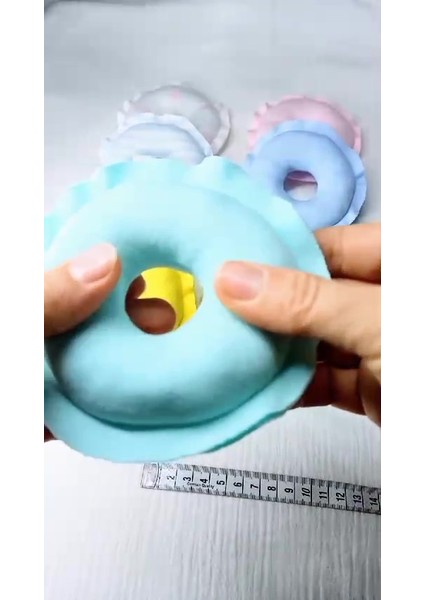 Elite Bebek Oyuncak Donut Yumuşak Pamuklu Emzirme Oyuncağı Bebek Eline Özel 3lü Paket 1 Adet