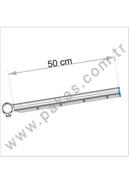 Metal Balkon Çamaşır Kurutma Askısı Yuvarlak Askı Pks 01 Gümüş fırsatları
