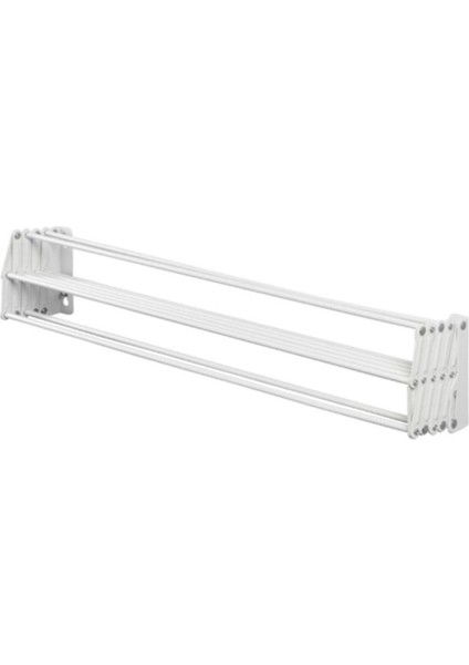 Duvara Monte Katlanabilir Çamaşır Askısı, 7 Göz, Alüminyum, Beyaz, 100 cm fırsatları