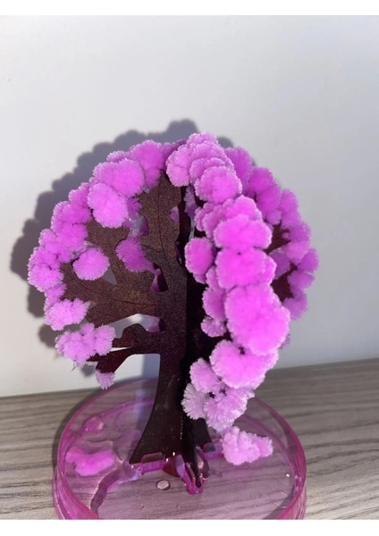 Elite Sihirli Sakura Kristal Şans Kiraz Çiçeği Dekoru 90X80MM Dekoratif Çiçek Ağacı 1 Adet