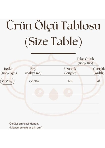 Elite 3lü Nakışlı Fular Önlük Model 4 1 Adet