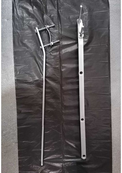 Balkon İçin 2'li Metal Çamaşır Kurutma Demiri, Beyaz, Galvaniz Kaplı modelleri