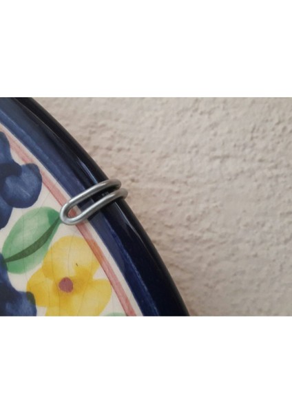 Elite Tabak Askı Aparatı Duvar 10-13 Cm. Asma Duvara Askılığı Duvar Tabak Askı 1 Adet