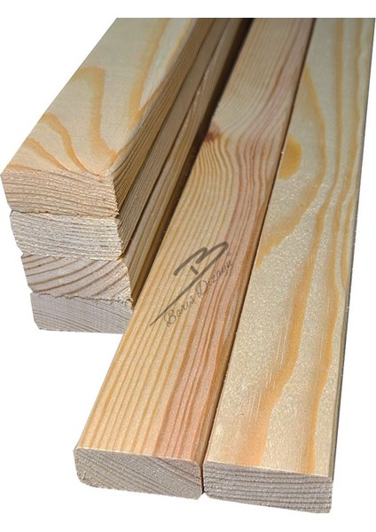 Elite Çam Masif Silinmiş Kuru Tahta Hobi Çıta Oval Kenar 3,5 x 1,5cm - Uzunluk Seçimli 1 Adet fiyatları