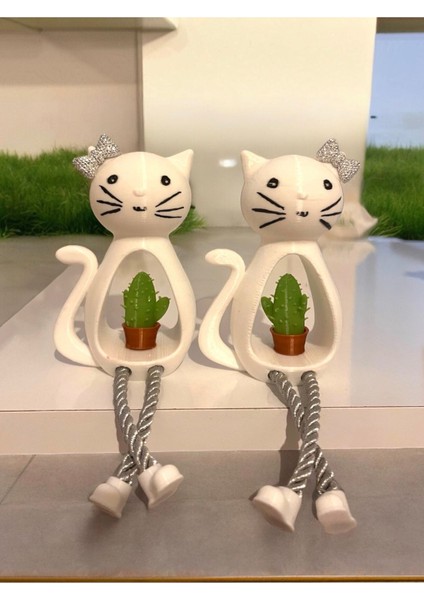 Elite Kedi Dekor Biblo 1 Adet