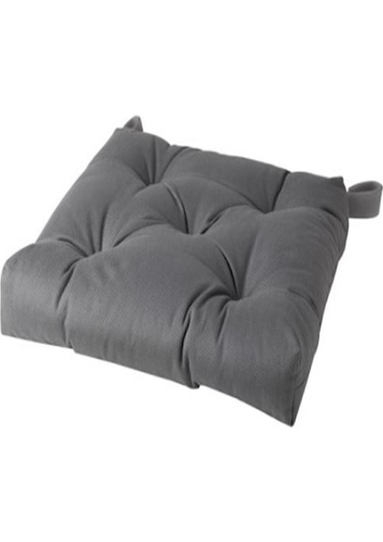 Gri Sandalye Minderi 4 Adet 40/35X38X7 cm indirimleri