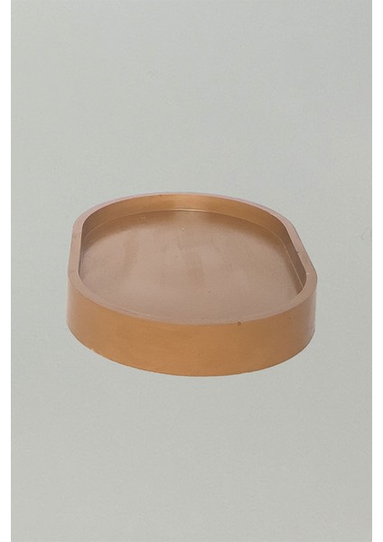 Elite Oval Beton Tabak 1 Adet