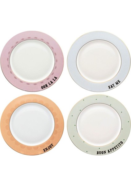 Elite Yemek Tabakları 26,5 cm (4'lü Set) 1 Adet