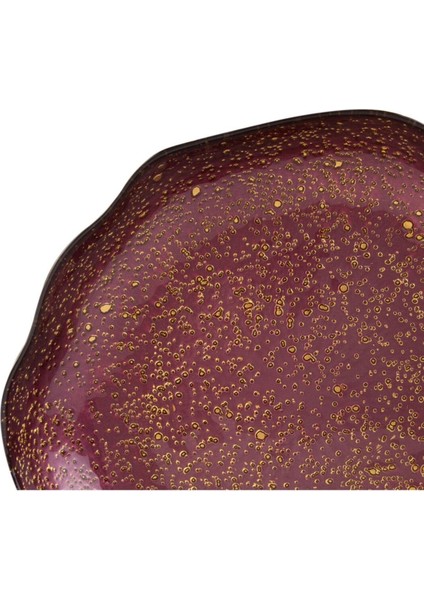 Elite Lovizna Bordo Dekoratif Tabak 38 cm 1 Adet