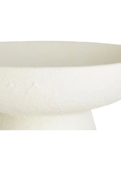 Elite Seramik Beyaz Ayaklı Kase Ø26X11.5CM 1 Adet