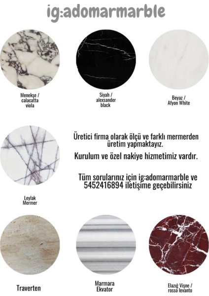 Elite Doğal Traverten Mermer Ayaklı Kare Sunumluk, 20X20 cm Dekoratif Stand Mermer Tepsi 1 Adet