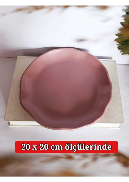 Elite Dekoratif Vazo Seti Obje Seti Pampas Vazo,mumluk,deniz Kabuğu,bulut Tabak 4 Parça Pembe Pudra Renk. 1 Adet