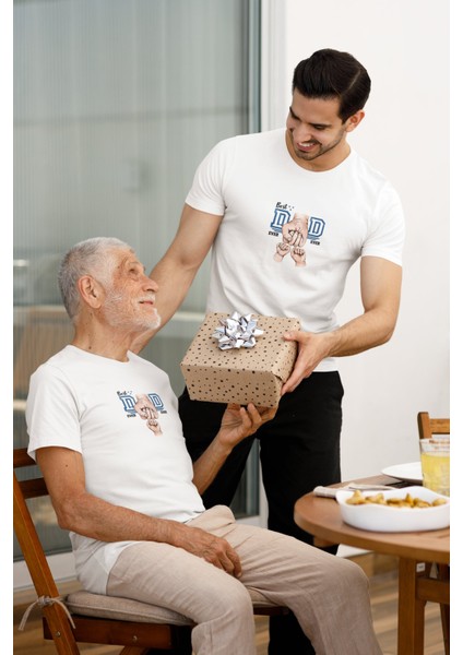 Babalar Günü Kişiselleştirilebilir Kaç Çocuğun Var ? Kısa Kollu Bisiklet Yaka T-Shirt modelleri