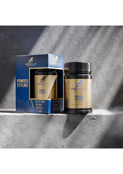 R4 Ultra Sert Toz Saç Şekillendirici Wax – Erkekler Için Güçlü Tutuş Kontrol Ve Hacim- 20gr