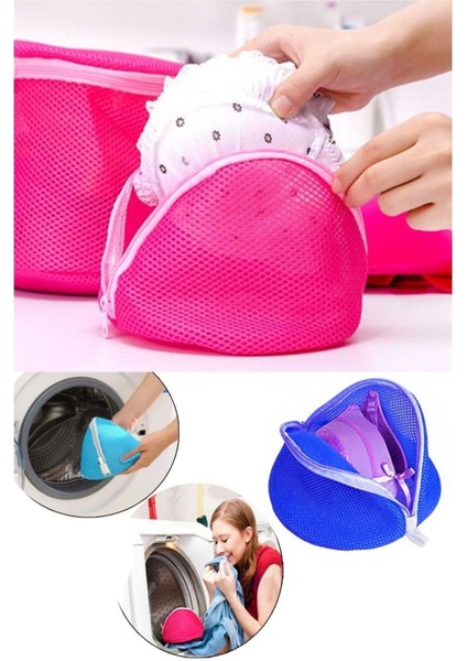 2 Adet Fermuarlı Sütyen Mayo Bikini Iç Çamaşır Yıkama Filesi Sepet fiyatları