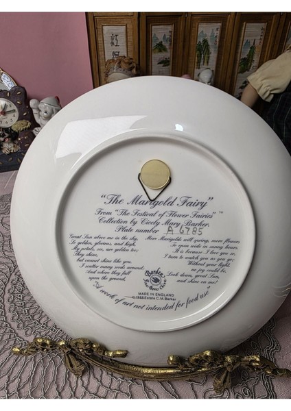 Elite Porselen Duvar Tabagı 22 cm 1 Adet fiyatları