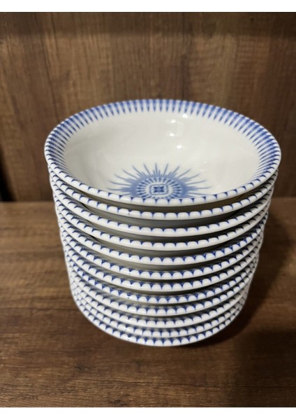 Elite Güral Porselen Digibone 14 cm Mavi Beyaz 12'li Çukur Kase 1 Adet fiyatları