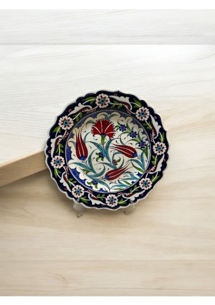 Elite El Yapımı, Iznik Çini Tabak Zamanın Gelenekten Geleceğe 1 Adet