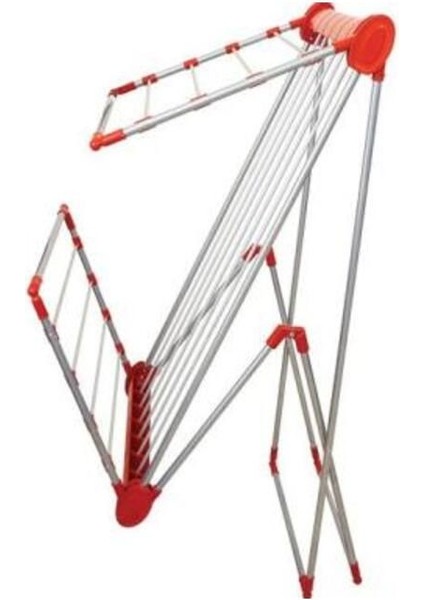 Mavi Metal Çamaşır Kurutmalık, Alüminyum Borulu, Kanatlı, Dayanıklı, Şık Tasarım fırsatları