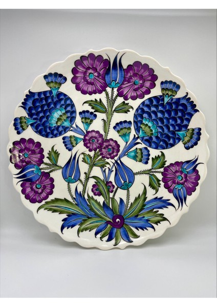 Elite Iznik Çini Tabak El Işçiliği 1 Adet