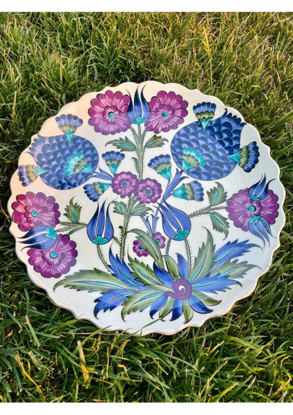 Elite Iznik Çini Tabak El Işçiliği 1 Adet